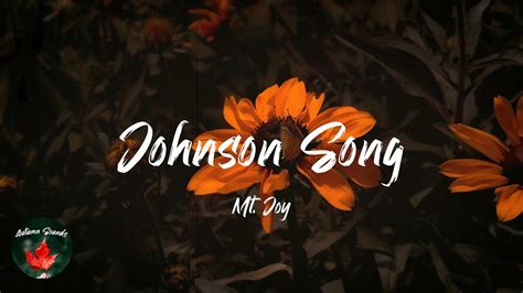 johnson song Mt. Joy